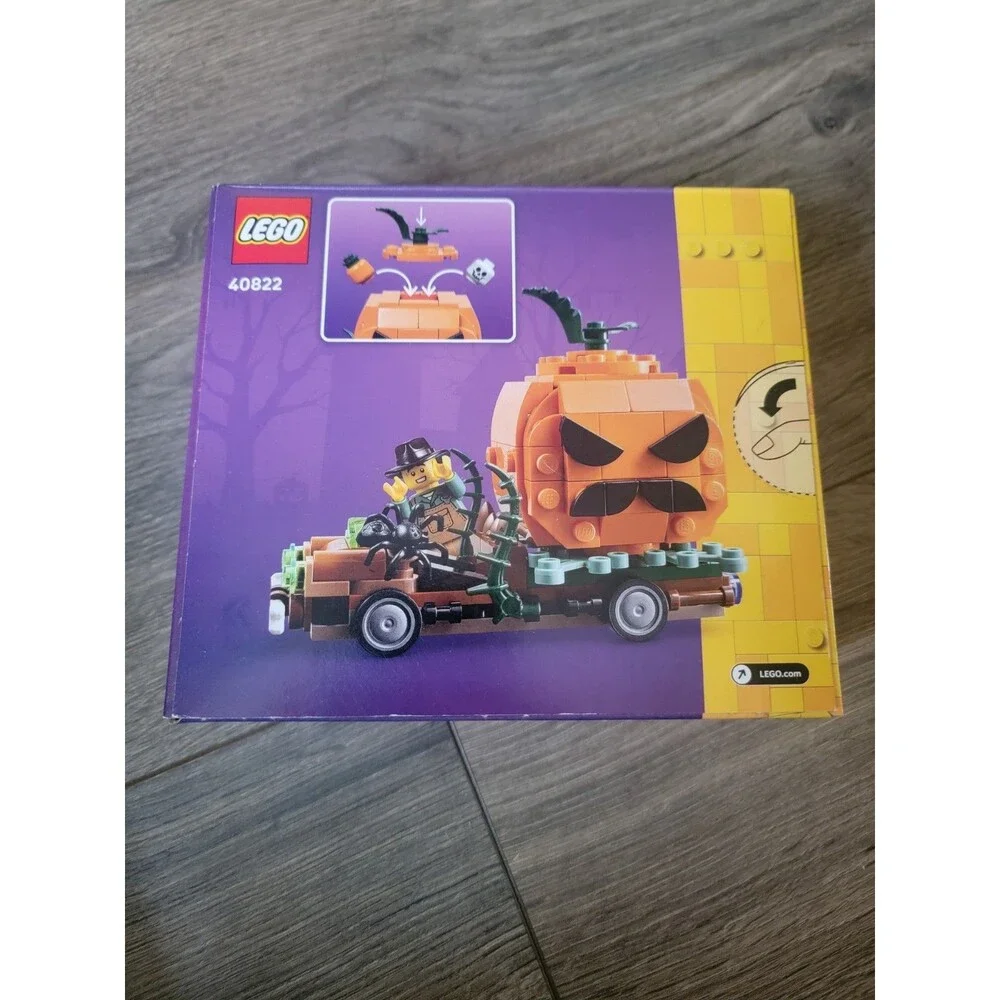 LEGO JACK-O'-LANTERN PICKUP TRUCK 40822 Halloween Pumpkin SEALED New